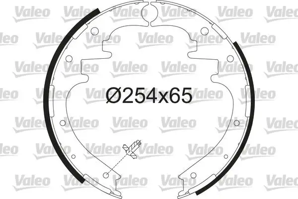 VALEO 564236 Arka Fren Balatası 6M342200BA resmi