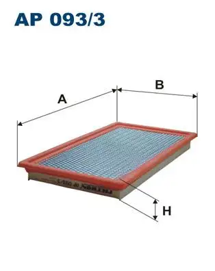FILTRON AP093/3 Hava Filtresi resmi