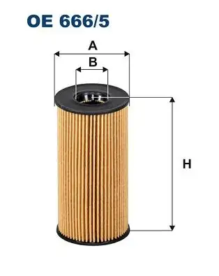 FILTRON OE666/5 Yağ Filtresi resmi