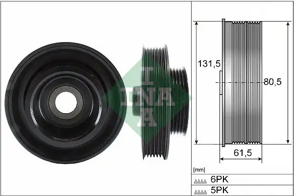 INA 544014110 Krank Kasnağı resmi