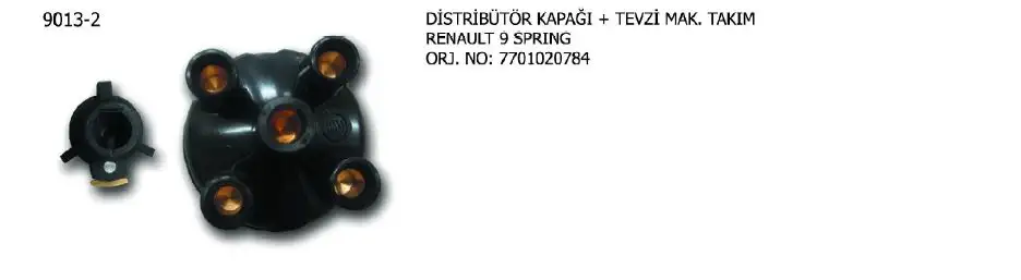 ÜNÜVAR 9013-2 Distribütör Kapağı ve Tevzi Makarası resmi