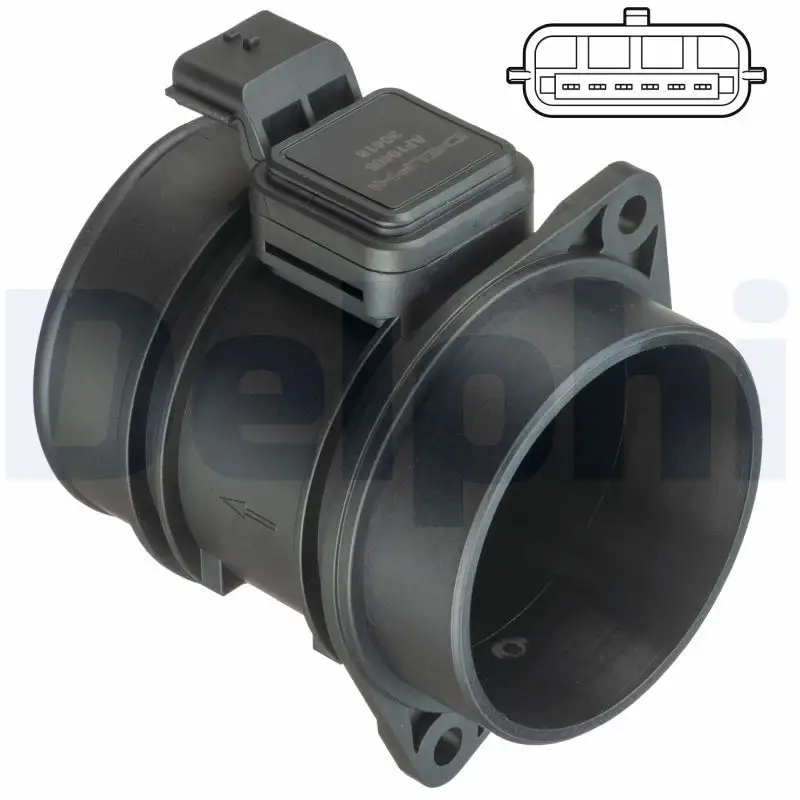 DELPHI AF10405-12B1 Hava Debimetresi 8200280065 resmi