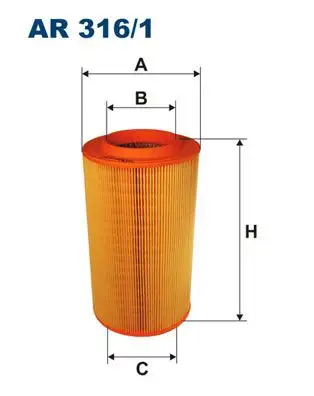 FILTRON AR316/1 Hava Filtresi resmi