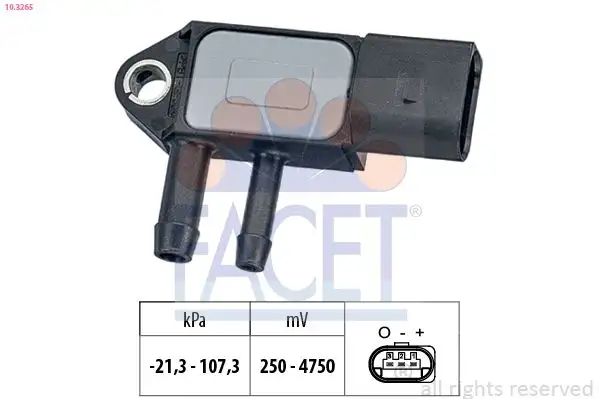 FACET 10.3265 MAP Sensörü 137400 resmi