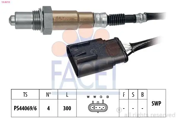 FACET 10.8210 Oksijen Sensörü K68254612AA resmi