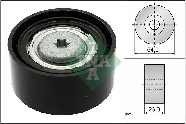 INA 532067210 Alternatör Gergi Rulmanı A6512000770 resmi