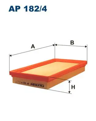 FILTRON AP182/4 Hava Filtresi OK30C13Z40A resmi