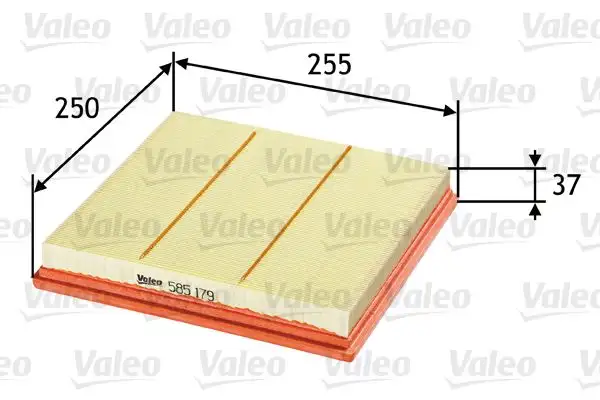 VALEO 585179 Hava Filtresi 835056 resmi