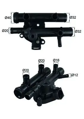 MAHLE TI25983D Termostat resmi