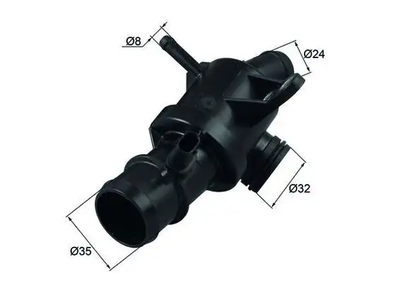 MAHLE TM4092 Termostat A6402000715 resmi