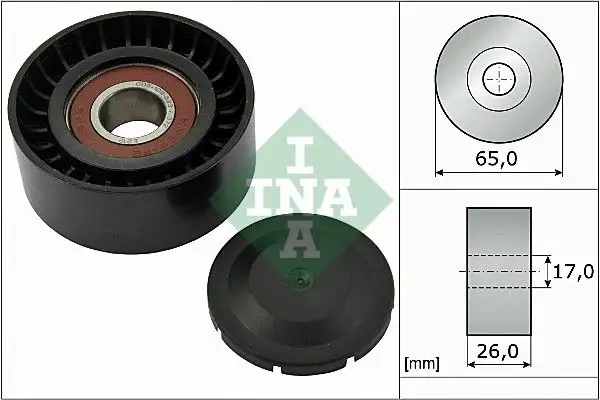 INA 532055710 Alternatör Gergi Rulmanı resmi