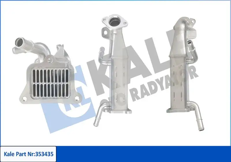 KALE 353435 EGR Soğutucusu 9800570780 resmi