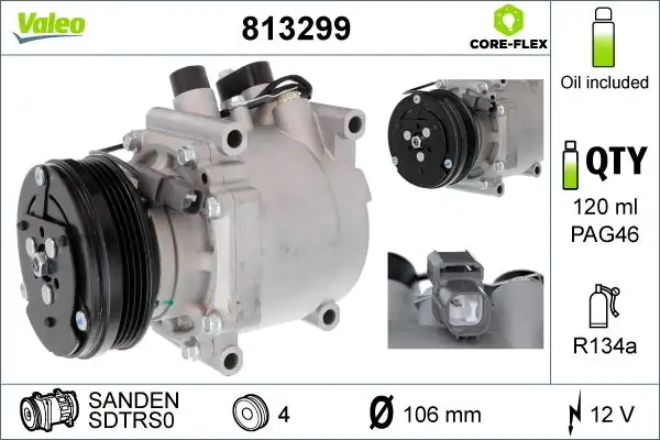 VALEO 813299 Klima Kompresörü resmi