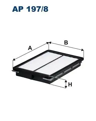 FILTRON AP197/8 Hava Filtresi 28113C1100AS resmi