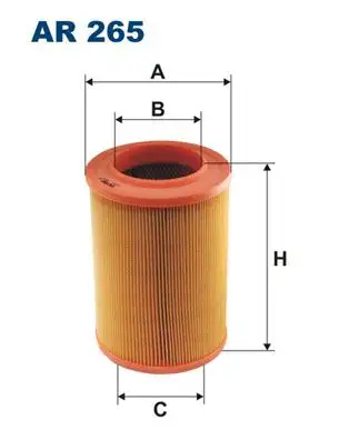 FILTRON AR265 Hava Filtresi 44129620 resmi