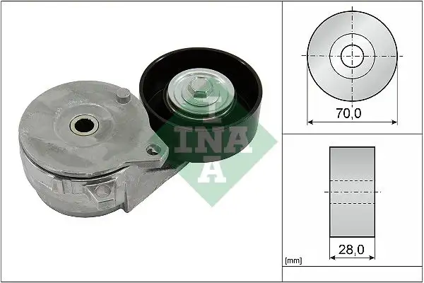 INA 534081310 Kayış Gergi Kütüğü 119551KC0A resmi