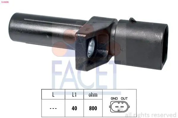 FACET 9.0608 Krank Sensörü resmi