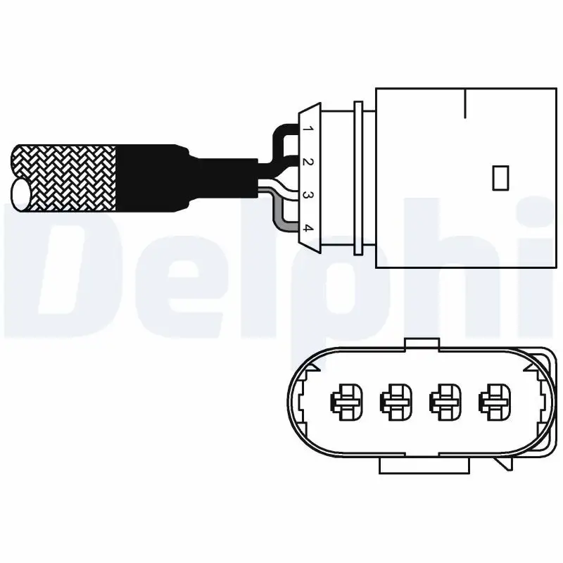 DELPHI ES10978-12B1 Oksijen Sensörü resmi