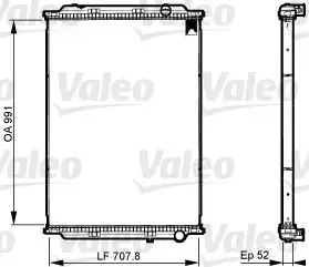 VALEO 733523 Radyatör resmi