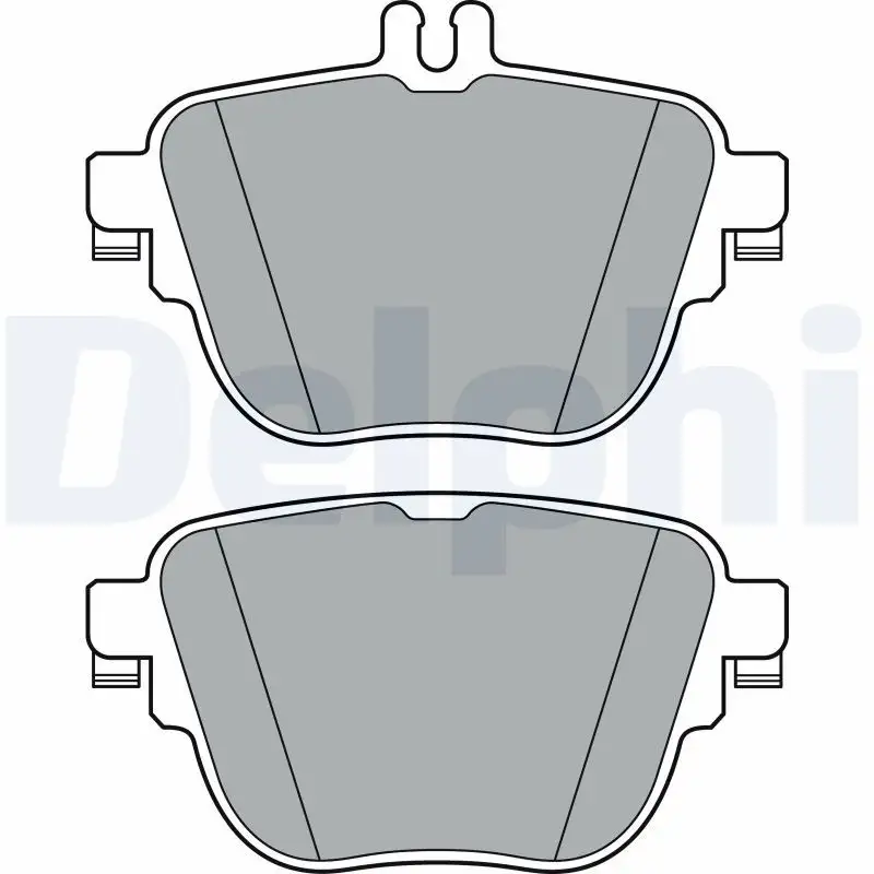 DELPHI LP3359 Arka Fren Balatası A0004206300 resmi