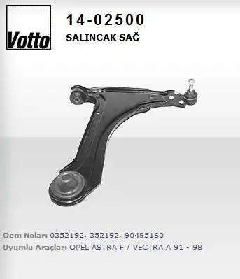 VOTTO 14-02500 Alt Salıncak (Sağ) 352192 resmi