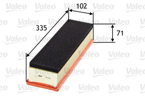 VALEO 585049 Hava Filtresi resmi