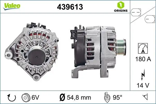 VALEO 439613 Şarj Dinamosu 12317802619 resmi