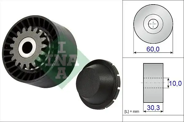 INA 531081110 Alternatör Gergi Rulmanı 8200769155 resmi