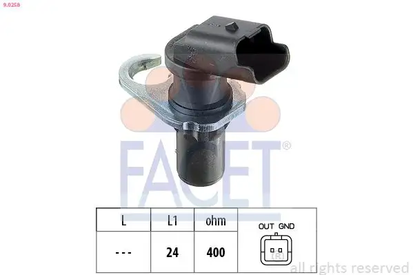FACET 9.0258 Krank Sensörü 19209C resmi