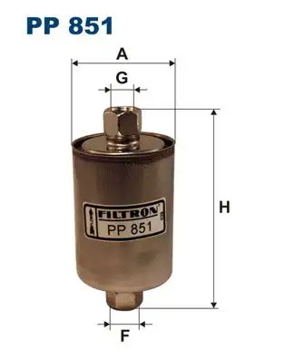 FILTRON PP851 Yakıt Filtresi resmi