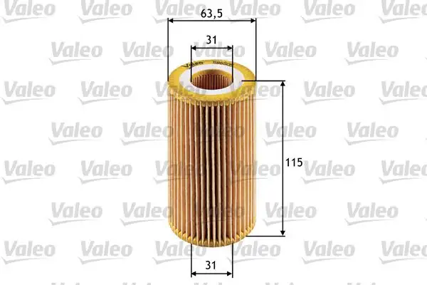 VALEO 586505 Yağ Filtresi resmi