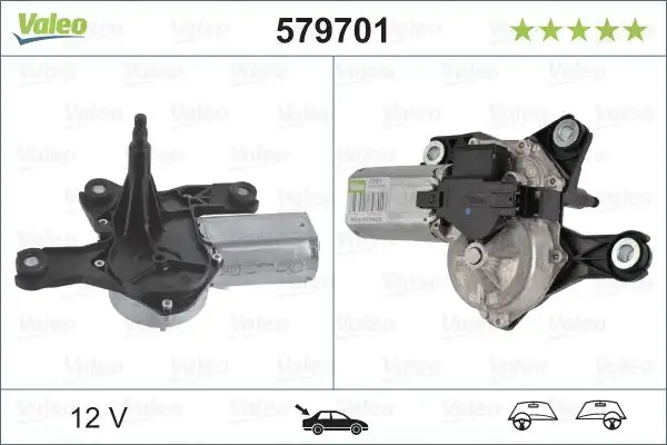 VALEO 579701 Silecek Motoru (Arka) resmi