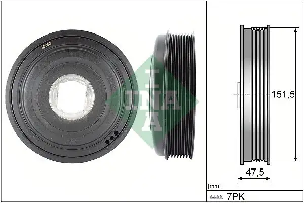 INA 544013610 Krank Kasnağı resmi
