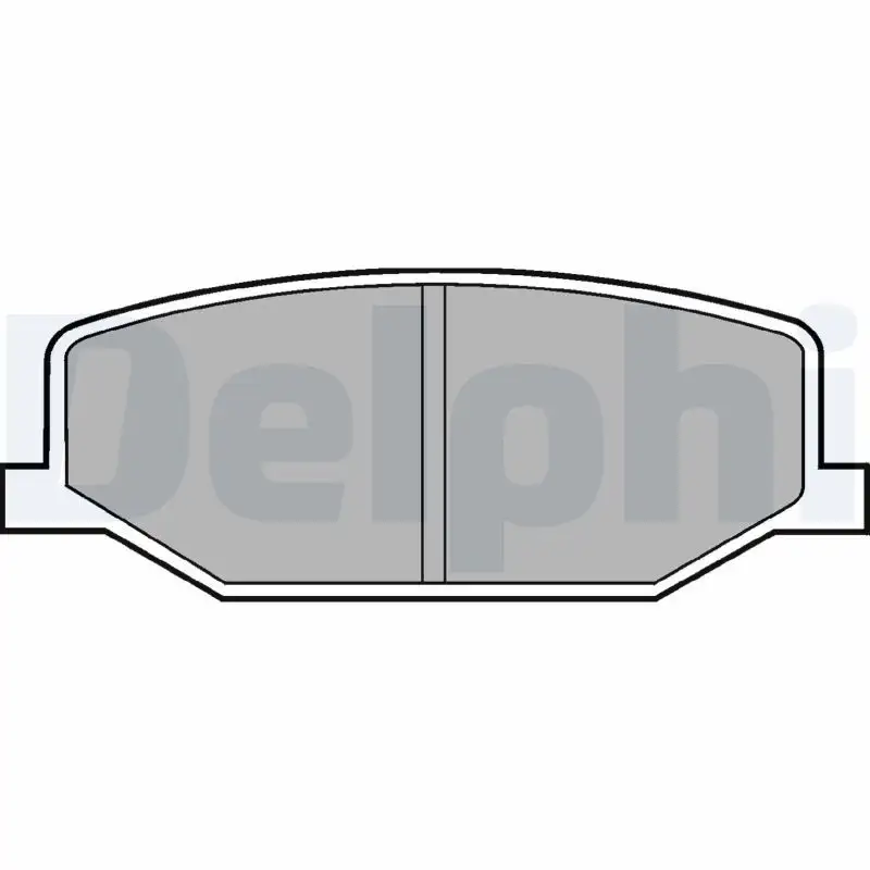 DELPHI LP527 Ön Fren Balatası resmi