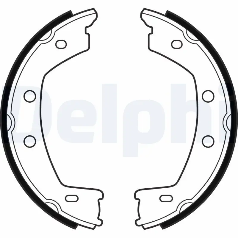 DELPHI LS2030 El Fren Balatası LR001020 resmi