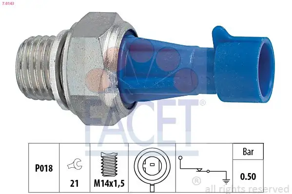 FACET 7.0143 Yağ Müşiri resmi