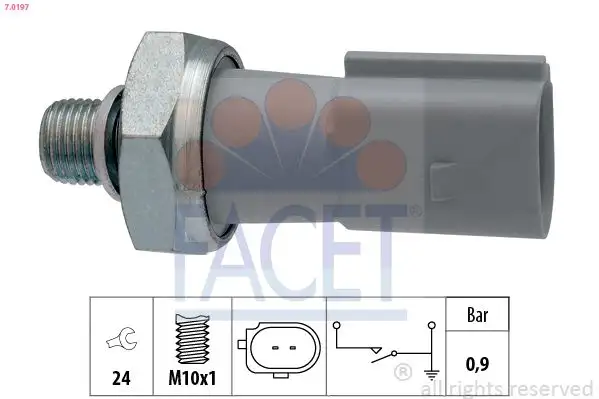 FACET 7.0197 Yağ Müşiri 059919081H resmi