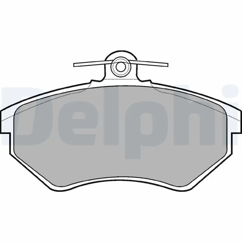 DELPHI LP770 Ön Fren Balatası resmi