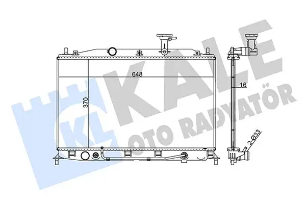 KALE 357900 Radyatör resmi