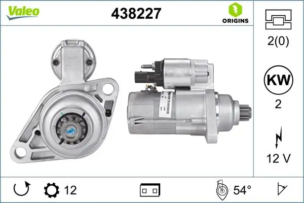 VALEO 438227 Marş Motoru resmi