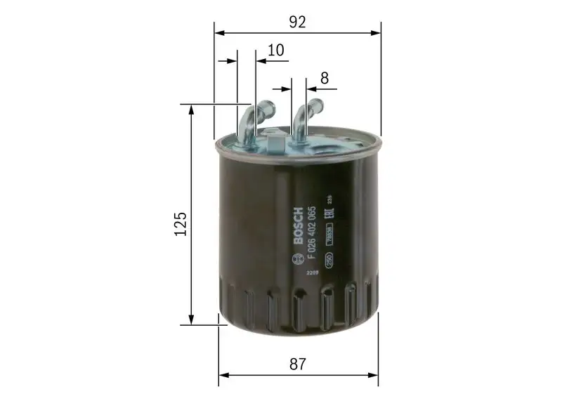 BOSCH F026402065 Yakıt Filtresi A6420920201 resmi