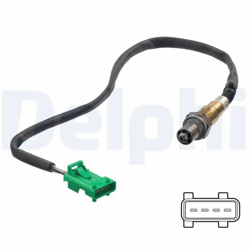DELPHI ES21316-12B1 Oksijen Sensörü 1618HC resmi