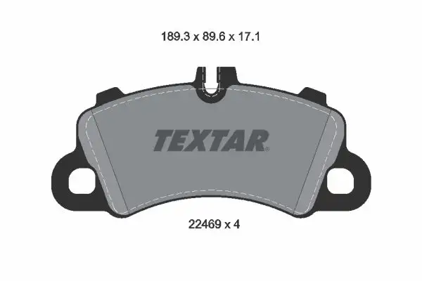 TEXTAR 2246901 Ön Fren Balatası resmi