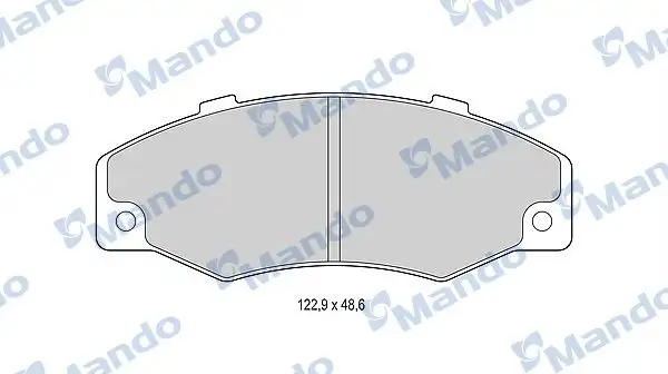 MANDO MBF015793 Ön Fren Balatası resmi