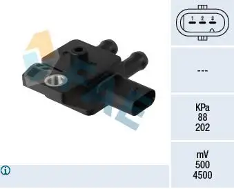 FAE 16144 Egzoz Basınç Sensörü 89481YV020 resmi