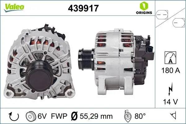 VALEO 439917 Şarj Dinamosu resmi
