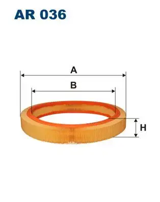 FILTRON AR036 Hava Filtresi A0030943804 resmi