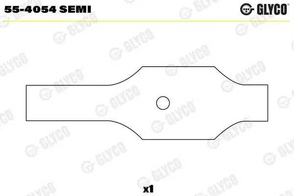 GLYCO 55-4054-SEMI Piston Kol Burcu resmi