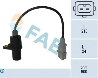 FAE 79047 Krank Sensörü 3918026900 resmi