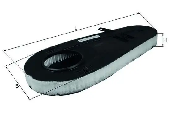 MAHLE LX3598 Hava Filtresi 13717800151 resmi